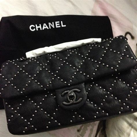 chanel studded bag|chanel handbags for men.